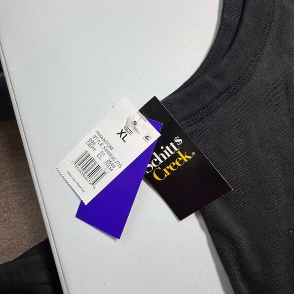 New with tags Schitt’s Creek ladies ‘Ew, David’ black tank top size XL - Picture 2 of 8